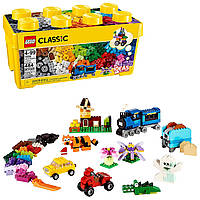 Конструктор лего коробка кубиков средняя 10696 LEGO Classic 484 детали
