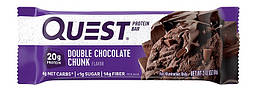 Батончик Quest Nutrition — Protein Bars (60 грамів) подвійний шоколад