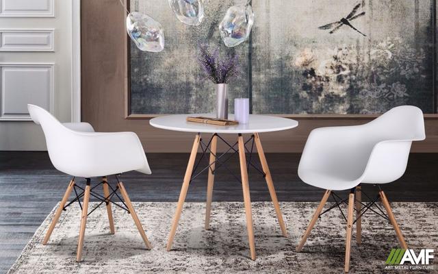 комплект меблів для вітальні АМФ_с круглим столом варіант 2