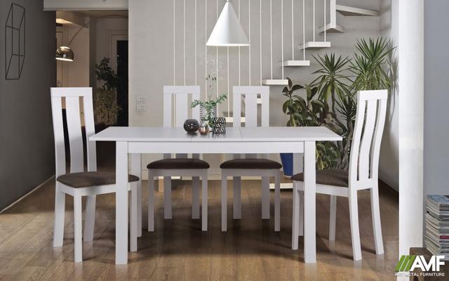 комплект меблів для вітальні АМФ_белого кольору