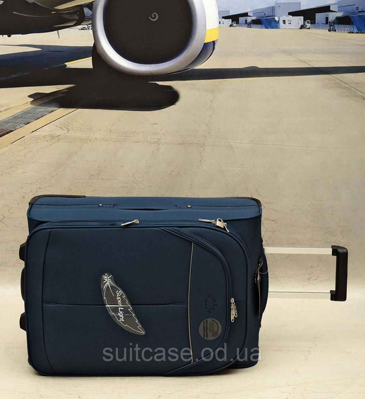 Супер легкий чемодан AIRTEX PARIS маленький REF 2897 blue ,Одесса - фото 2 - id-p508897217