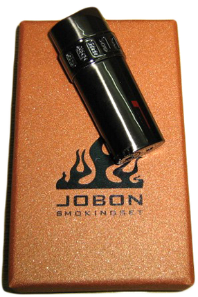 Запальничка Jobon 4013 подарункова з гострим полум'ям, фото 3