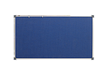 Дошка текстильна, в алюмінієвій рамці S-line – 1800x1000 мм; код – 151018 (сіра), фото 2