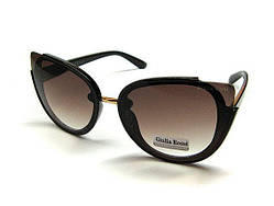 Окуляри котяче око жіночі коричневі Giulia Rossi