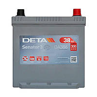 Аккумулятор Deta Senator 3 Carbon Boost Asia 38Ah JR+ 300A