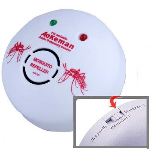 Ультразвуковий відлякувач комарів Ultra Sonic Mosquito Repeller AO-101