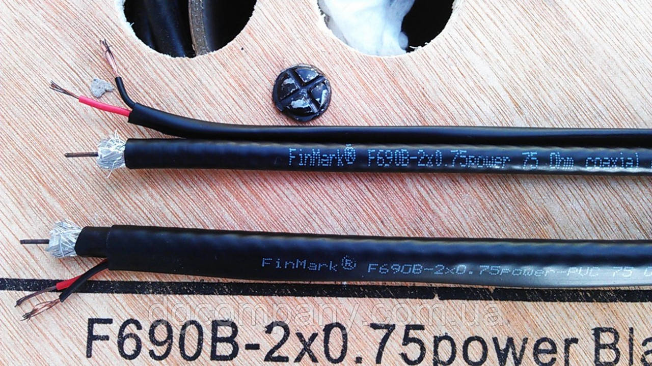 Кабель комбінований F690+2х0,75 Finmark, 305 м