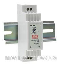 DR-15-12 Блок живлення на Din-рейку Mean Well 15вт, 12 в, 1,25 А  ⁇  Знят із виробництва, заміна ✅ HDR-15-12 ✅