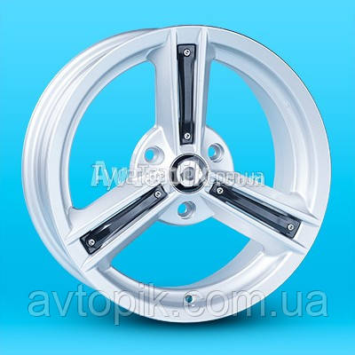 Литі диски ZW Smart (A-R828) R16 W6.5 PCD3x112 ET27 DIA67.1 (silver)