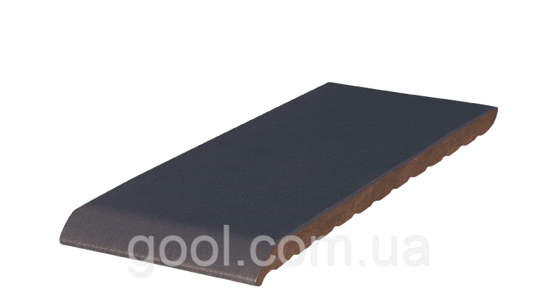 Клінкерне керамічне підвіконня King Klinker колір Polar Nigh розмір 150x120x15 мм віконний відлив із клінкеру