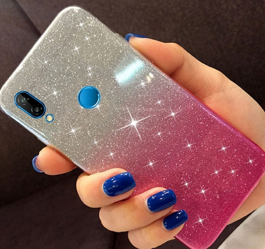 Силіконовий чохол градієнт блиск для Xiaomi Mi Max