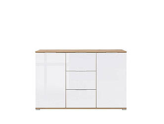 Комод Злата KOM2D3S в дитячу Дуб Тахо / Білий БРВ Україна