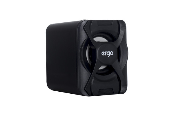 Мультимедийная акустика ERGO S-203 USB 2.0 Black - фото 3 - id-p990914128