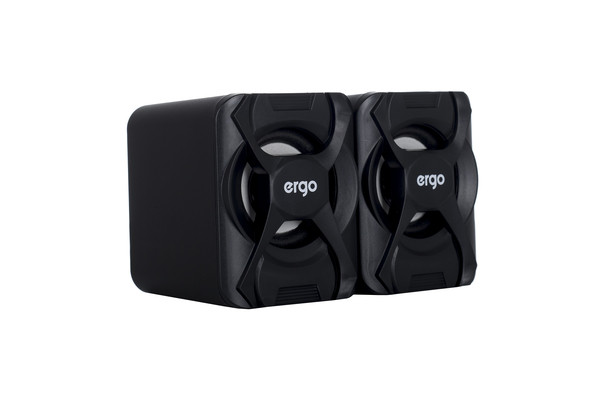 Мультимедийная акустика ERGO S-203 USB 2.0 Black - фото 1 - id-p990914128