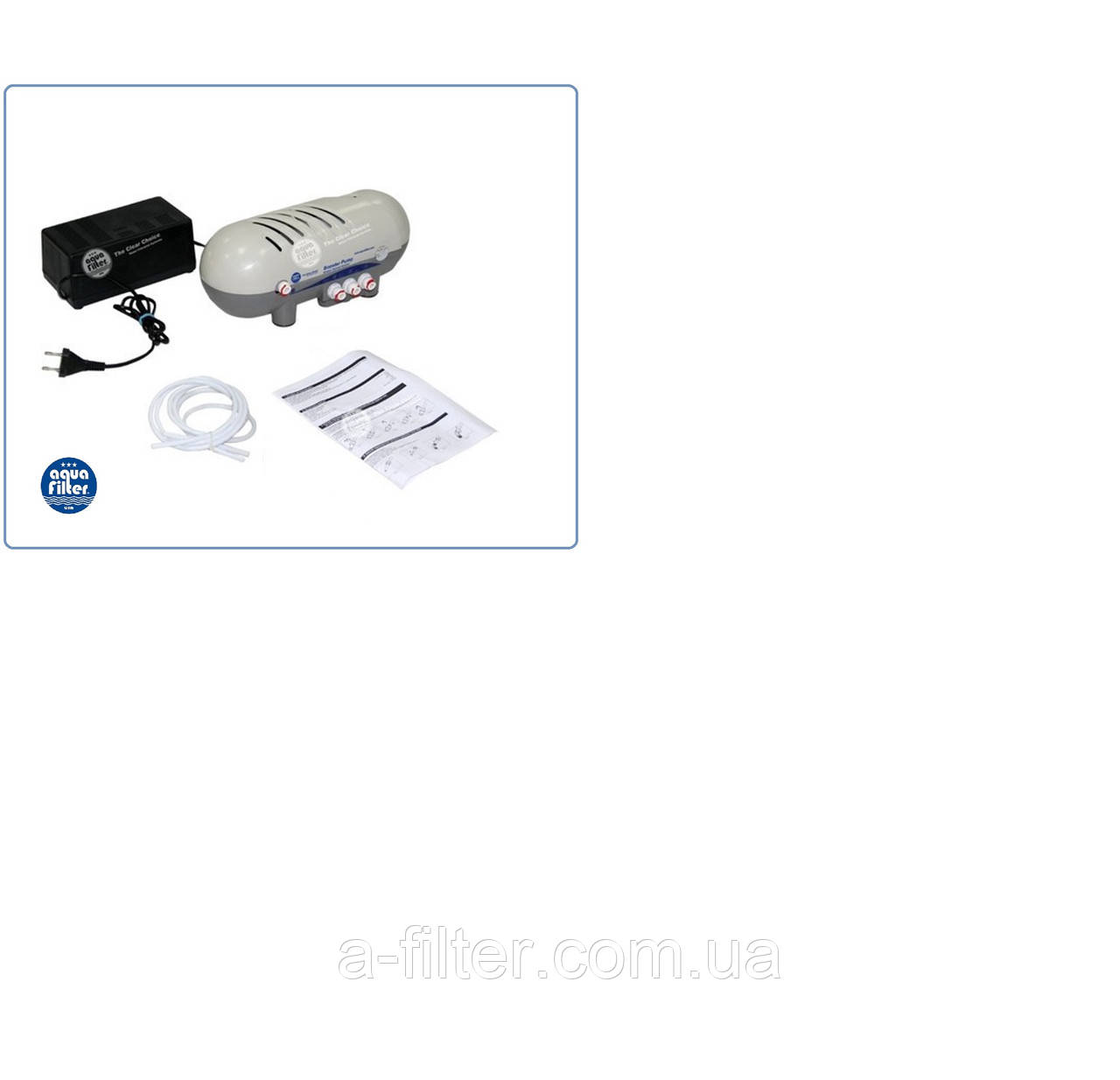 Насос підвищеної продуктивності в системах зворотного осмосу, у корпусі, фото 1