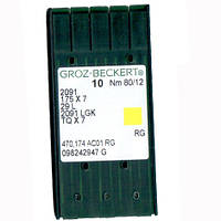 Голки для промислових швейних машин 2091/175X7/29L/TQX7 80RG Groz-Beckert