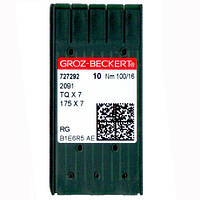 Голки для промислових швейних машин 2091/175X7/TQX7 100RG Groz-Beckert