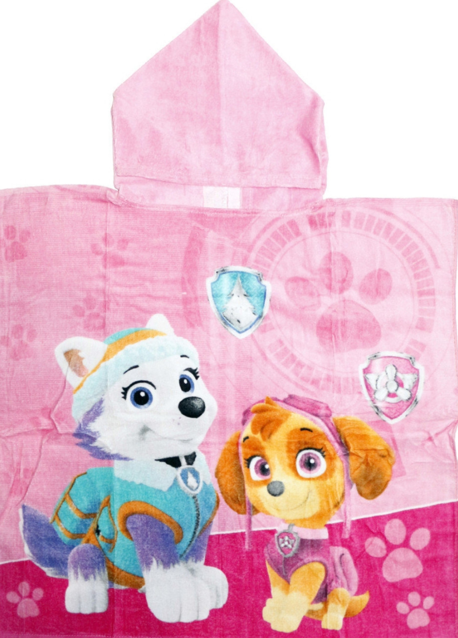 Пончо дитяче Щенячий патруль Скай і Еверест, фото 1