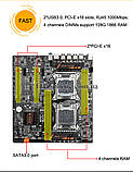 Комплект 2 Xeon e5 2680 2689, HUANANZHI X79 Board Dual Пам'ять 16/32/64 Гб 2 Кулер Lga 2011 Huanan, фото 6