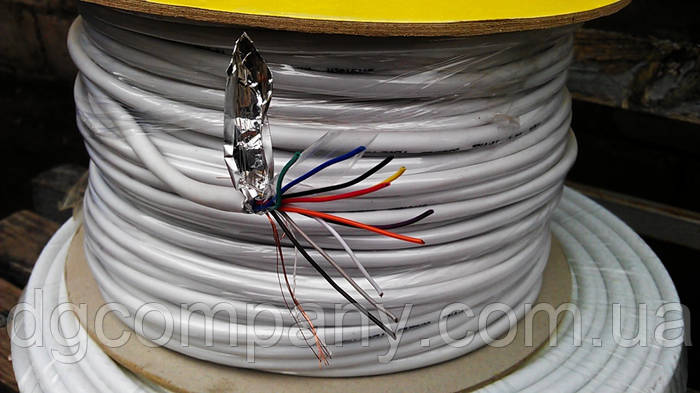 Кабель сигнальный Alarm 10х0,22 в экране(медный),100м, цена 1845 грн ...