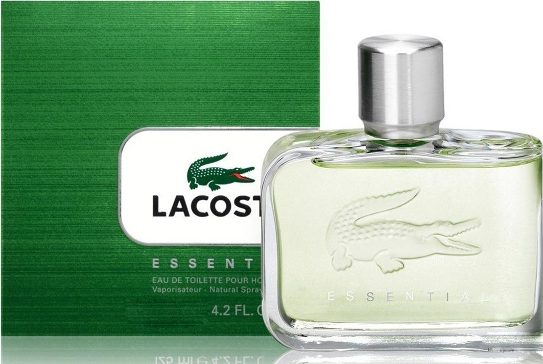 Чоловіча туалетна вода Lacoste Essential (зелена упаковка ) 125 мл