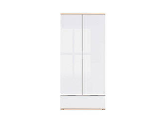 Шафа платяна Злата SZF2D1S в дитячу Дуб Тахо / Білий БРВ Україна