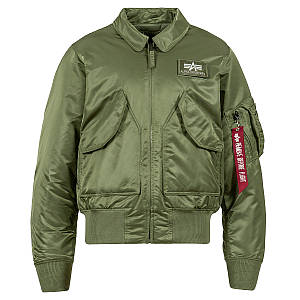 Чоловічий бомбер Alpha Industries CWU 45/P Flight Jacket MJC22000C1 (Sage Green)