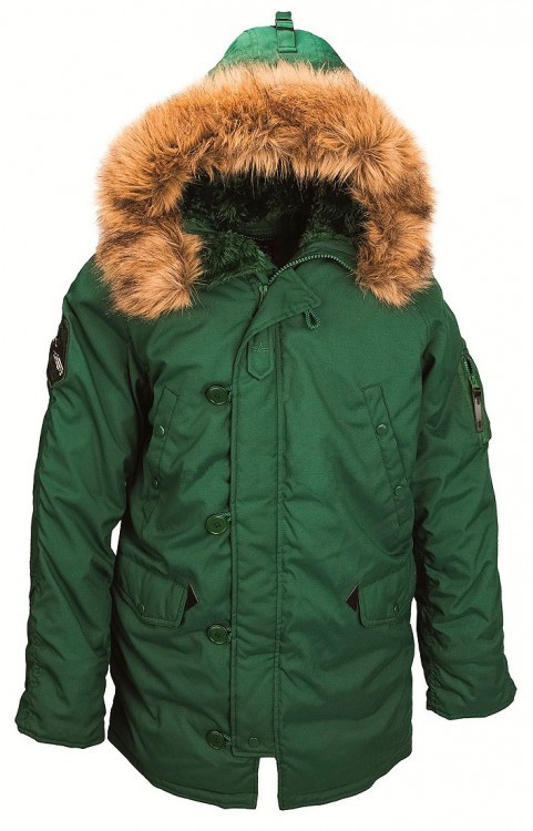 Зимова куртка аляска Alpha Industries Altitude Parka MJA43917C1 (Forest Green)