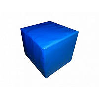 Мягкий модуль кубик наборной 25х25 см в кожзаме