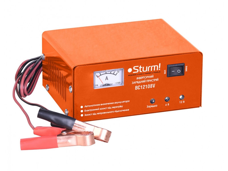 Зарядное устройство Sturm BC12108V - фото 2 - id-p990980541