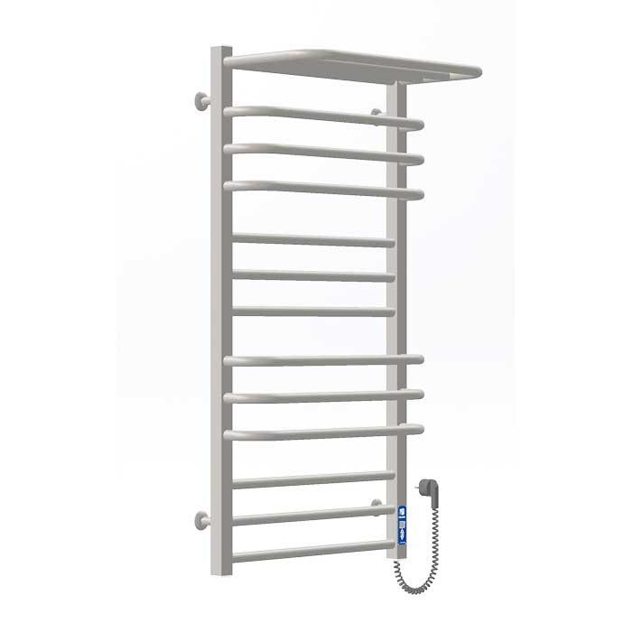  Сушарка для рушників Paladii Естет з поличкою Електро 1000х500/13 прав. з рег.