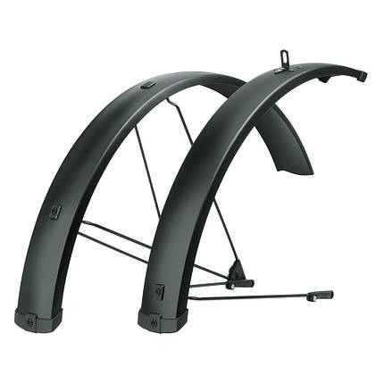 Крила для велосипеда SKS Bluemels 75U, 27.5+29", пластик, чорний, фото 1