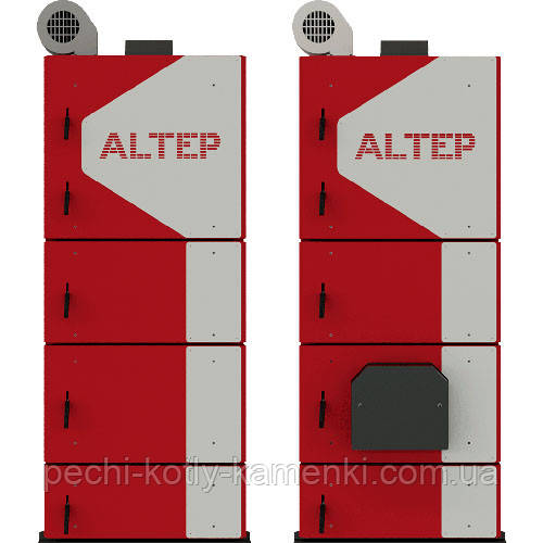 Твердотопливный котел длительного горения Альтеп DUO UNI PLUS 75 кВт с автоматикой - фото 3 - id-p330979979