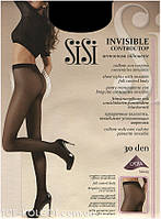Колготки моделирующие SISI Invisible Control Top 30 3, MIELE (телесный)