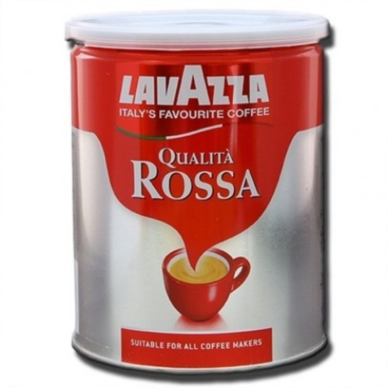 Кава мелена Lavazza Qualita Rossa 250 гр з/б Лавацца Оригінал Італія