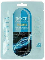 Ампульная маска для лица с плацентарной вытяжкой Jigott Placenta Ampoule Mask