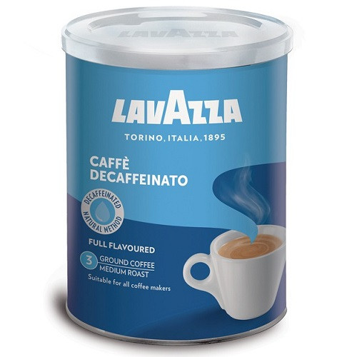 Кава мелена Lavazza Decaffeinato 250 г/б Італія Лавацца без кофеїну