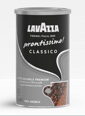 Кофе растворимый Lavazza Prontissimo! Classico 95 г в жестяной банке - фото 1 - id-p991233341