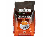 Кофе в зернах Lavazza CREMA e GUSTO Tradizione Italiana 1кг Италия Крема е Густо