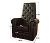 Педикюрне крісло "Трон Королеви" крісло трон для педикюру для салону краси педикюрні крісла, фото 3