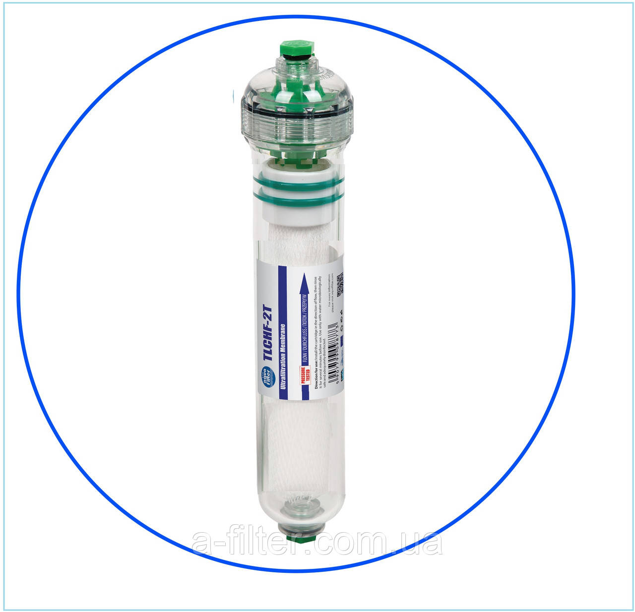 Капілярна мембрана для ультрафильтраци в напівпрозорому корпусі, для систем фільтрації серії FP3-HJ., фото 1