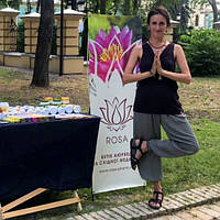 Бутік Аюрведи ROSA взяв участь у Міжнародному дні йоги - International Yoga Day