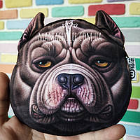 Гаманець з 3D принтом "Бульдог"