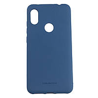 Силіконовий матовий чохол накладка Molan Cano Jelly Case для Xiaomi Redmi Note 6 Pro (blue)