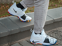 Чоловічі кросівки Nike PG 2 NCAA White/Black-Multicolor AJ5163-100, фото 5
