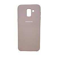 Чехол для Samsung J6 / J600 силиконовый противоударный Silicon Cover Lavander