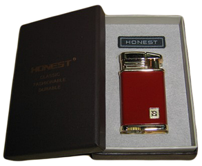 Запальничка Honest 3541 в подарунковій коробці, фото 3