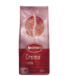 Мелена кава Gemini Crema 250 грамів Україна