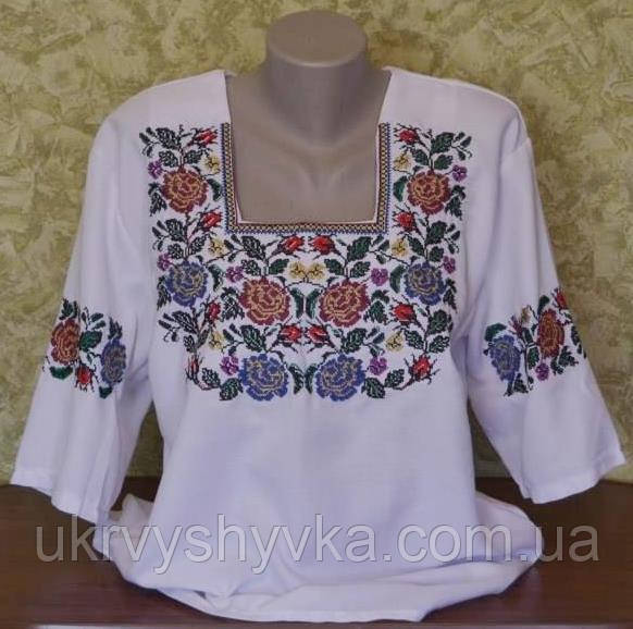Сорочка вишиванка "Золоті троянди"