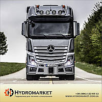 Гидравлика Hyva на Mercedes Actros с алюминиевым баком